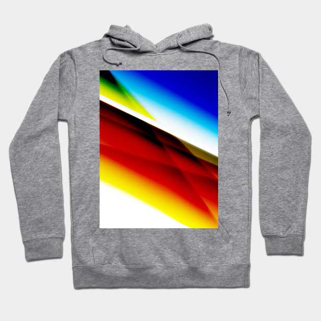 Red blue green abstract art texture Hoodie by Artistic_st